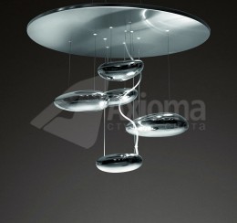MERCURY MINI ceiling halo inox