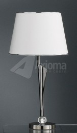 Table-lamp black chrome, S6096